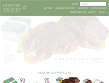 Tablet Screenshot of cacaocuvee.com